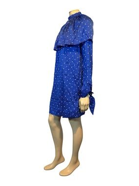 Zadig & Voltaire Nico Jac ZV Dot Monogram Silk Dress